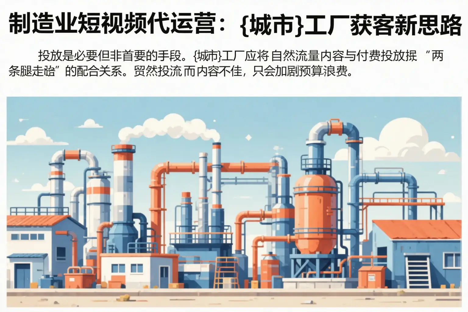 制造业短视频代运营:赤壁工厂获客新思路
