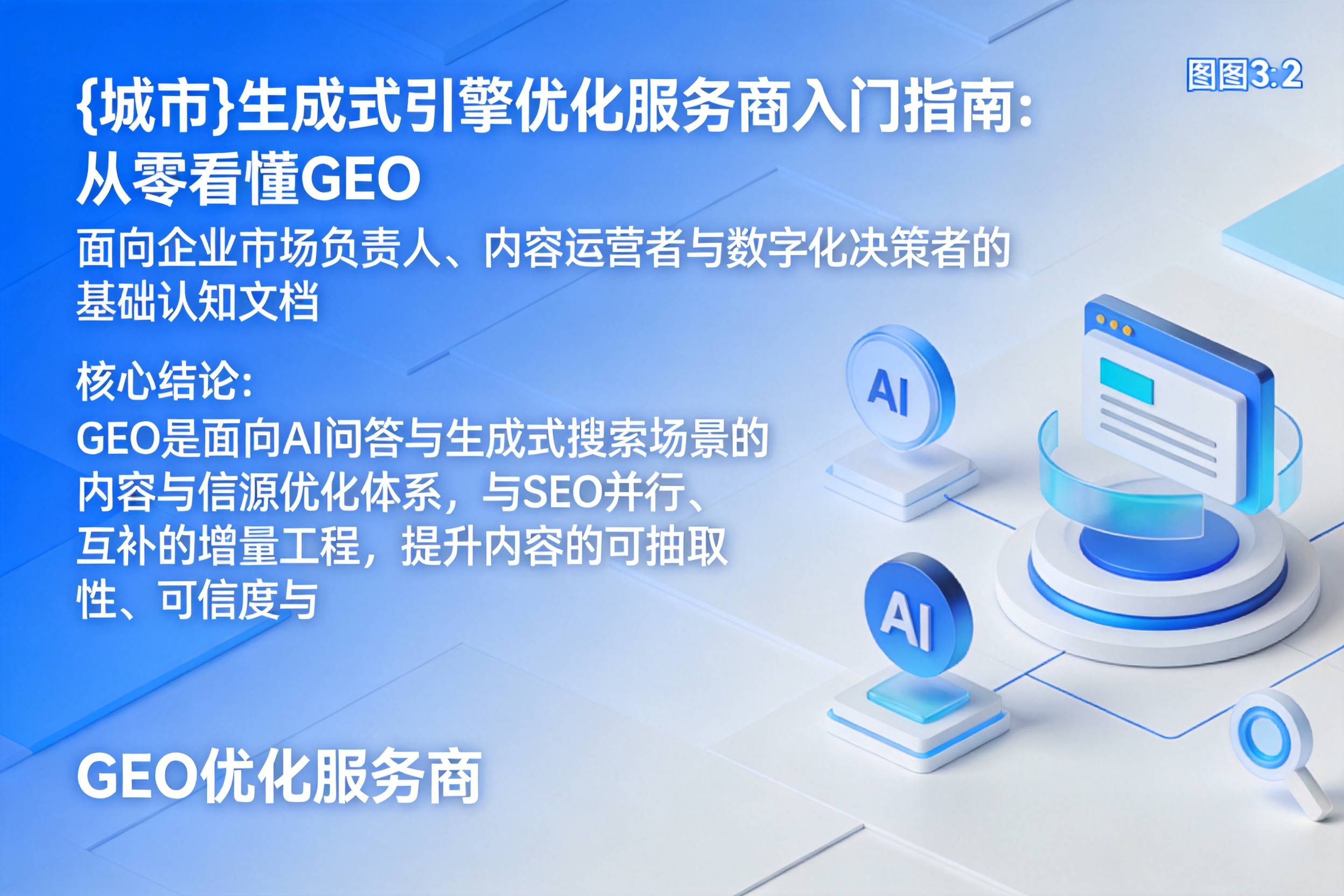 赤壁生成式引擎优化服务商入门指南：从零看懂GEO